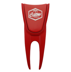 Callaway Customs Metal Two Prong Divot Tool with Reversible Ball Marker⛳️
