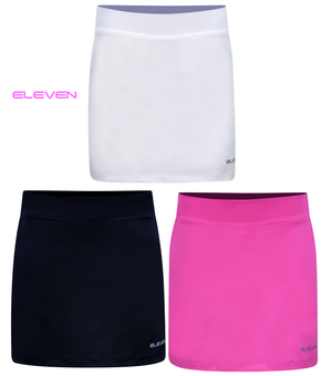 ELEVEN Ladies Plain Golf Stretch Woven Skort