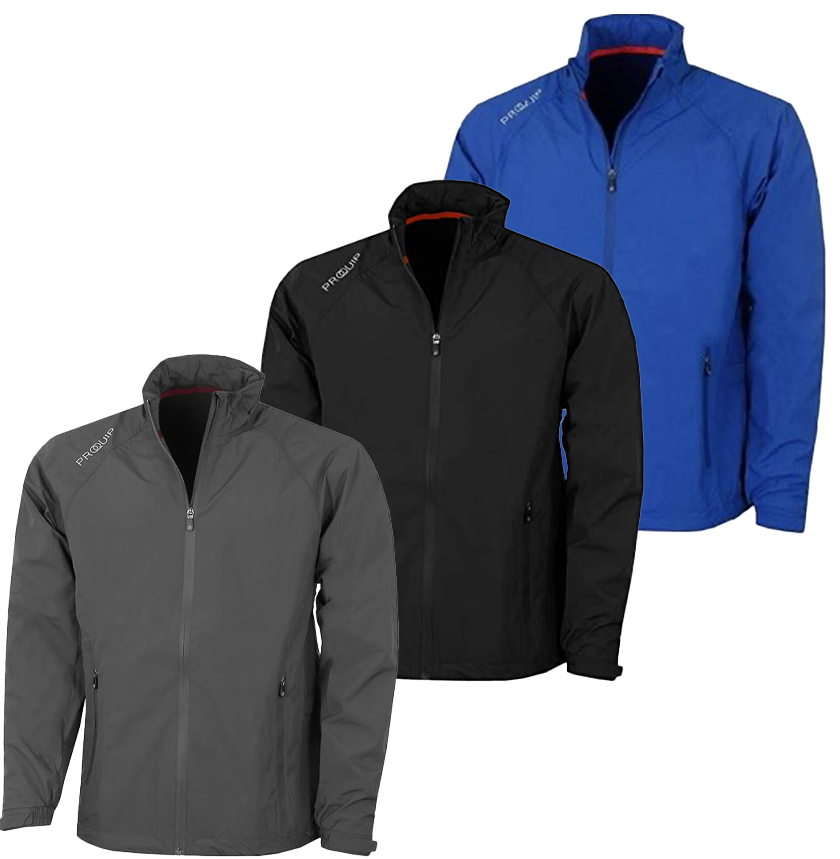 ProQuip Mens Tempest Waterproof Golf Jacket