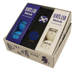 Volvik Vivid Golf Balls - Scotland Gift Pack