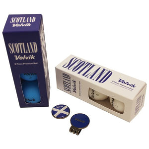 Volvik Vivid Golf Balls - Scotland Gift Pack