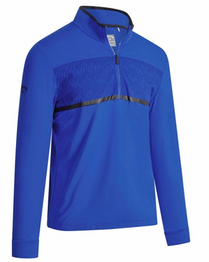 Callaway Mens Pieced Rain Printed 1/4 Zip Pullover Top - CGKSB0P5GG