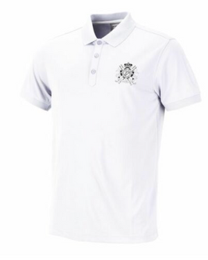 IJP Ian Poulter Junior Tour Golf Polo Shirt - White (Various IJP Logo)