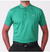 IJP Design Mens Tour Golf Polo Shirt Green - Purple Stripe - SS186 - XS & S Only