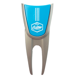Callaway Customs Metal Two Prong Divot Tool with Reversible Ball Marker⛳️