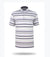 Sub 70 Tour Classic Polo Stripe #32 Titanium/ Mauve