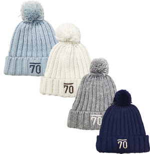 Sub70 Deluxe Ladies Knitted Pom Pom Beanie