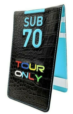 Sub70 Golf Tour Scorecard Yardage Book Holder Tour Only Edition