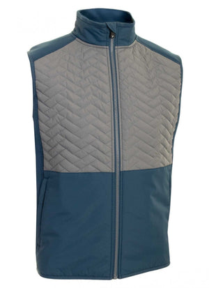 Proquip Mens Gust Therma Windproof Light Stretch Quilted Golf Gilet