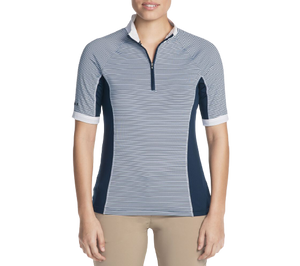 Skechers GO GOLF Fairway Mid Sleeve Polo Shirt in Navy - WTO2