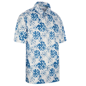 Proquip Men's Pro Tech Sub 7 Leaf Print Polo Shirt - PQGPS-10