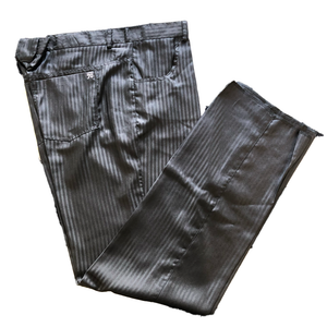 Sub70 Mens Tour Trousers Shiny Thick Stripe - UF Leg