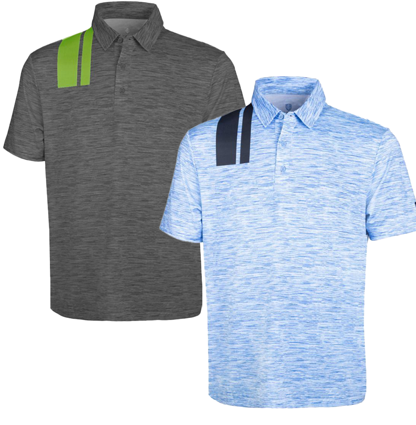 Island Green Racing Stripe Polo - IGTS2043⛳️