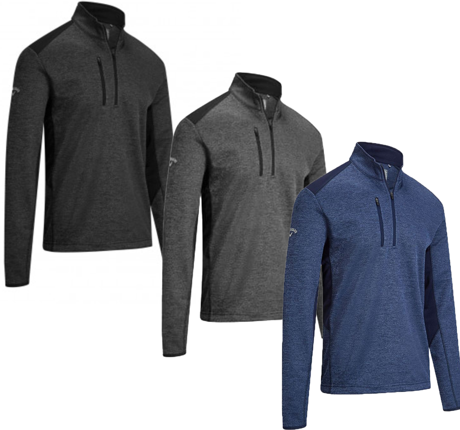 Callaway Dual Action Fleece 1/4 Zip Golf Sweater - CGKFA0L7⛳️