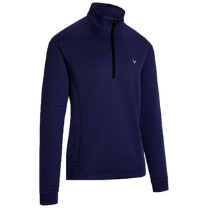 Callaway Mens Ribbed Ottoman II 1/4 Zip Golf Fleece - CGKFA0C0GG