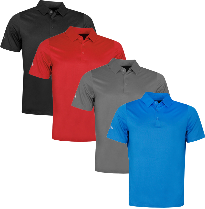 Callaway Golf HEX Opti-Dri Men's Stretch Polo Shirt - Just Golf Online