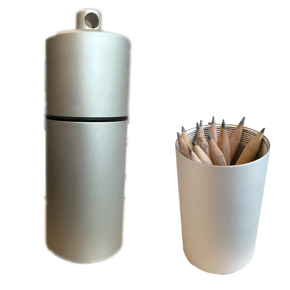 Aluminium Gift Tube with 10x Scorecard Pencils⛳️