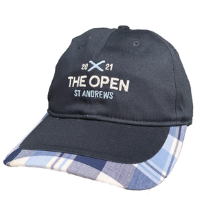 The Open 2021 St Andrews Tartan Baseball Cap One Size - Classic Style