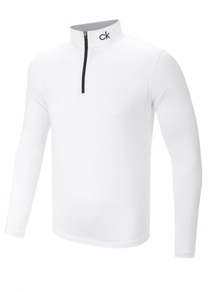 Calvin Klein 1/4 Zip Performance Midlayer - C9623