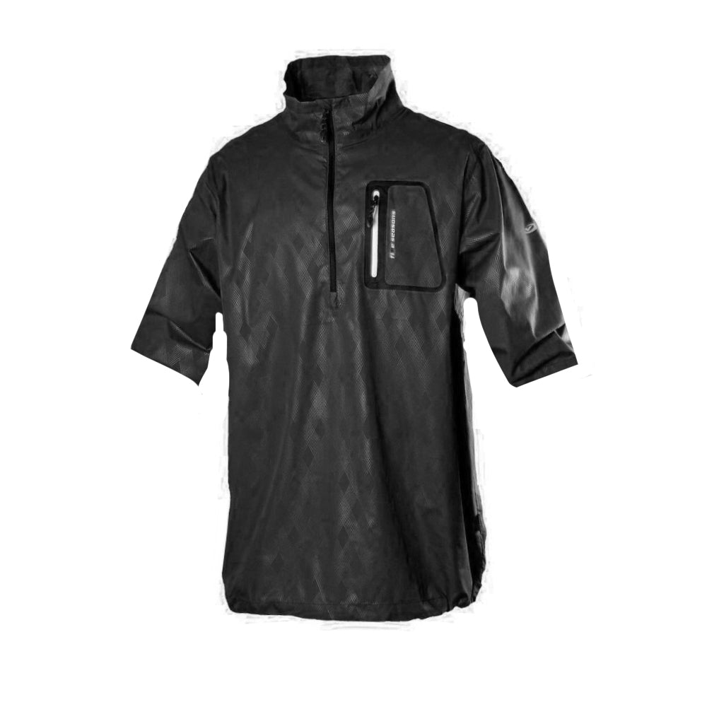 Five Season Ladies Short Sleeve Single Layer Wind Tops - Island Black⛳️