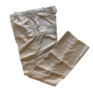 Sub70 Mens Tour Trousers Shiny Thick Stripe - UF Leg