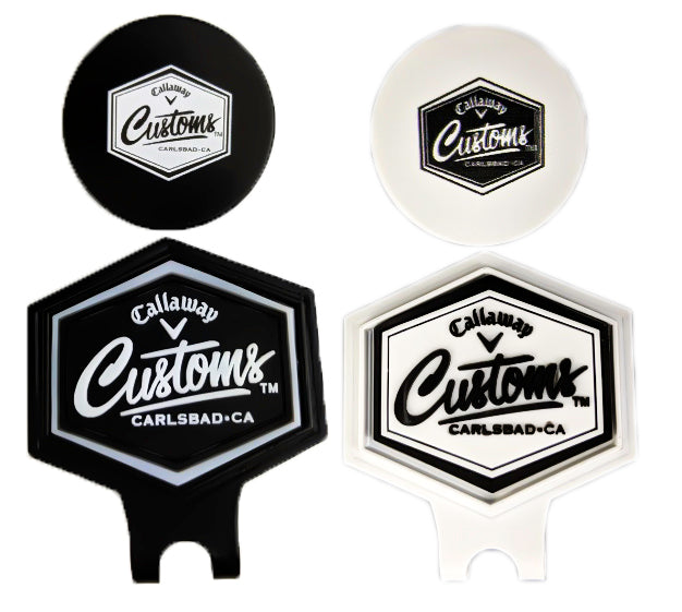 Callaway Golf Tour Issue Customs Hat Cap Clip Ball Marker