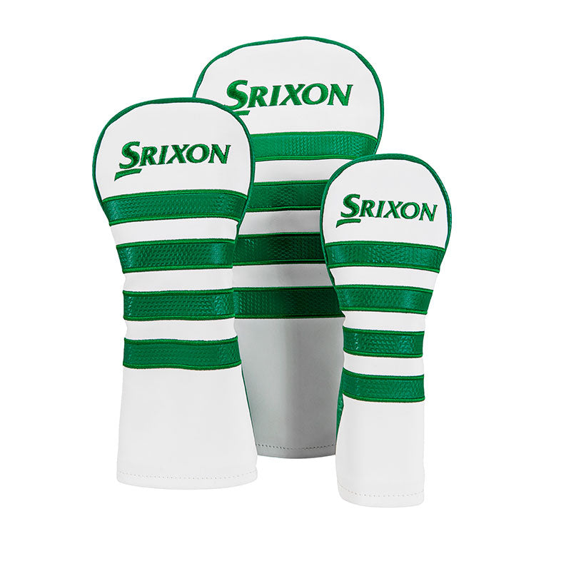 Srixon Limited Edition Headcover Set in Green/White