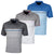Island Green Mens 2021 IGTS2041 Sublimated Golf Polo Shirt
