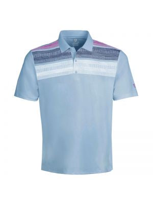 Island Green Matrix Print Polo IGTS2049