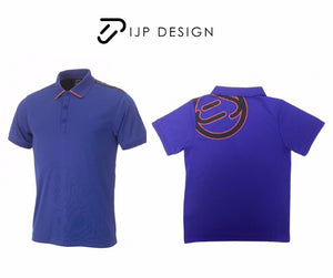 IJP Ian Poulter Junior Tour Blade Style Golf Polo Shirt Lightweight Purple