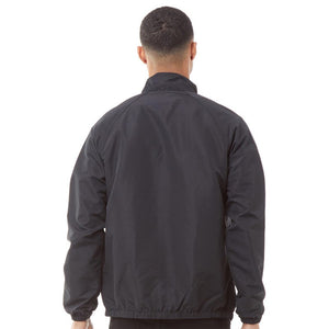 Lyle & Scott Lightweight Funnel Neck Jacket in True Black (18354)