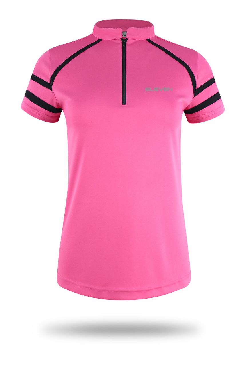 Eleven Ladies 2021 Pink Collection Range -Short Sleeve Polo