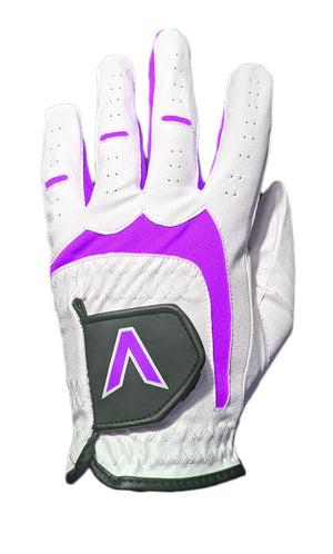 V Logo Colour Tour Performance Leather Golf Gloves (3 for £10)