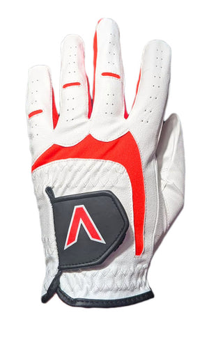 V Logo Colour Tour Performance Leather Golf Gloves (3 for £10)