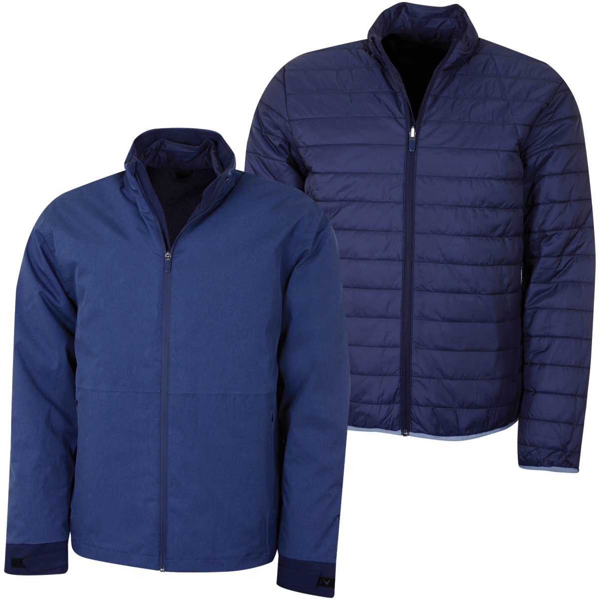 Callaway Mens Waterproof Modular Golf Reversible 3 in 1 Jacket