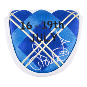Ian Poulter Golf Putter Head Cover St. Andrews The Open Blue Blade
