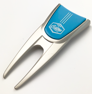 Callaway Customs Metal Two Prong Divot Tool with Reversible Ball Marker⛳️