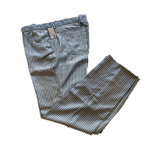 Sub70 Mens Tour Trousers Shiny Thick Stripe - UF Leg
