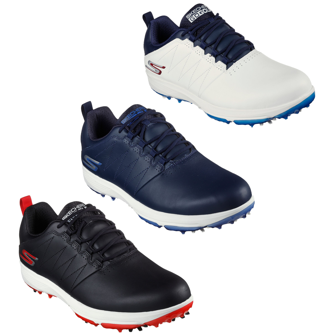 Skechers Men s Spiked Waterproof Shoes GO GOLF Pro 4 Legacy