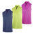 Island Green Golf Ladies Sleeveless Print Polo Shirt - IGLTS2137