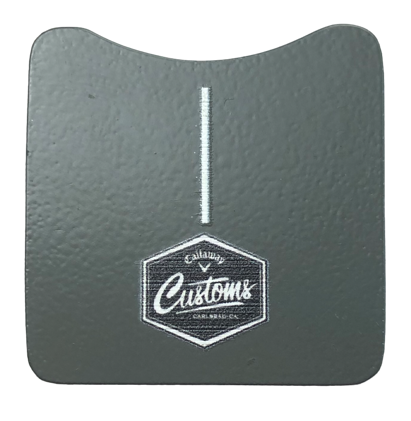 Callaway Customs x Sub 70 Square Alignment Tool with Magnetic Sub70 Marker - Grey⛳️