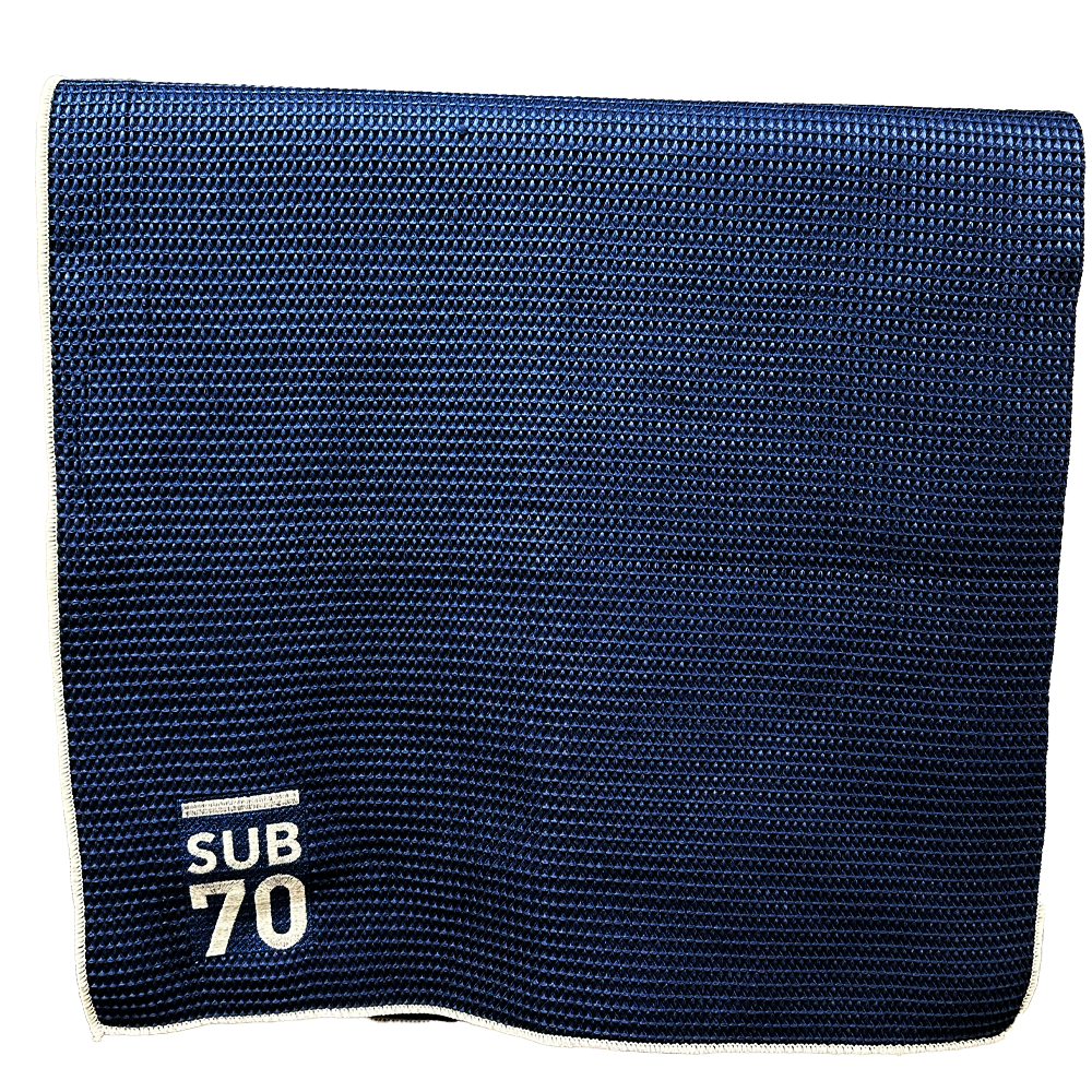 Sub70 Deluxe Waffle Tour Towel in Navy