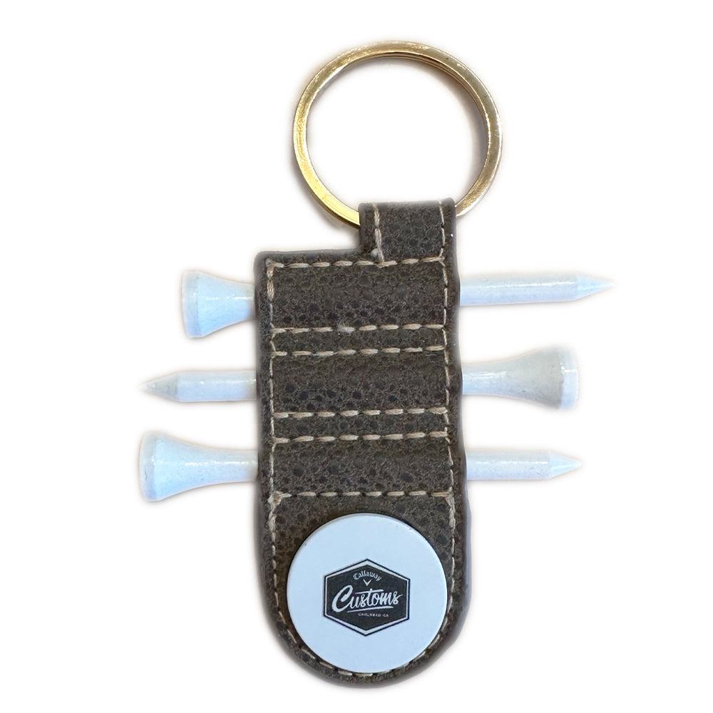 Callaway Customs Golf Bag Tag Tee Holder With Marker⛳️