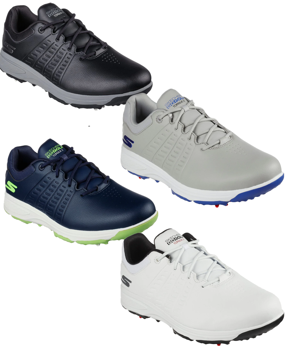 Skechers Mens Waterproof GO GOLF Torque 2 - 214027⛳️