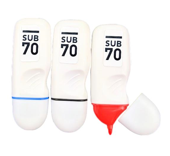 Sub70 Waterproof Marker Pens - RED Only⛳️