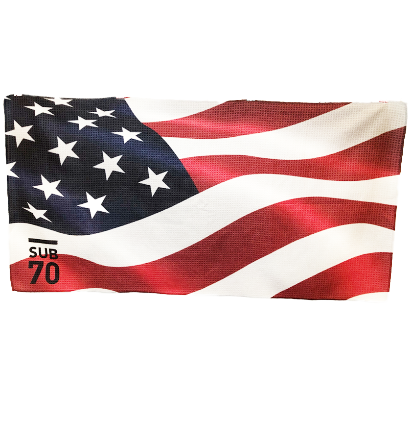Sub 70 USA Golf Tour Towel