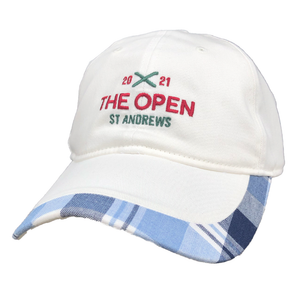 The Open 2021 St Andrews Tartan Baseball Cap One Size - Classic Style