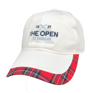 The Open 2021 St Andrews Tartan Baseball Cap One Size - Classic Style