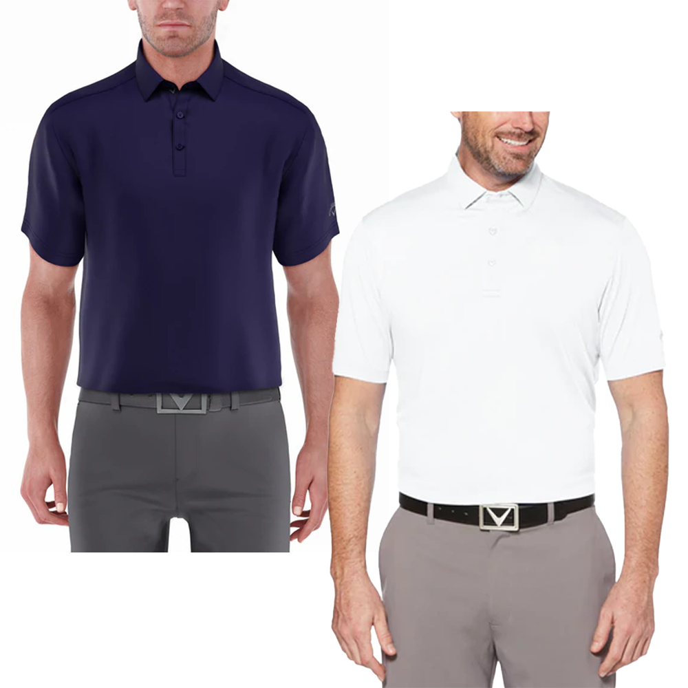 Callaway Mens Cooling Micro Hex Polo CGKS8002⛳️