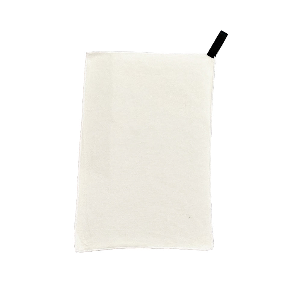White 17'' x 12'' Microfibre Bag Towel